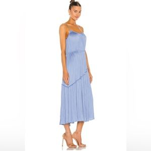 Vince Pleated baby blue dress